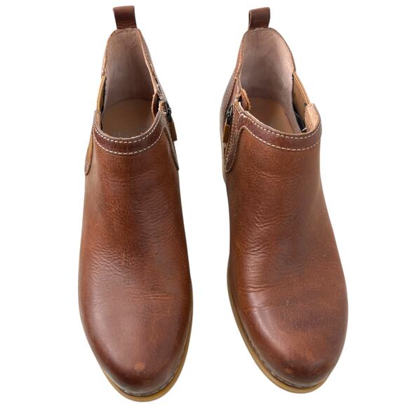 DANSKO Harlene Leather Boot 2.25" Heel Slip-On Women’s Size EU 37 = US 6.5–7 - Picture 9 of 16